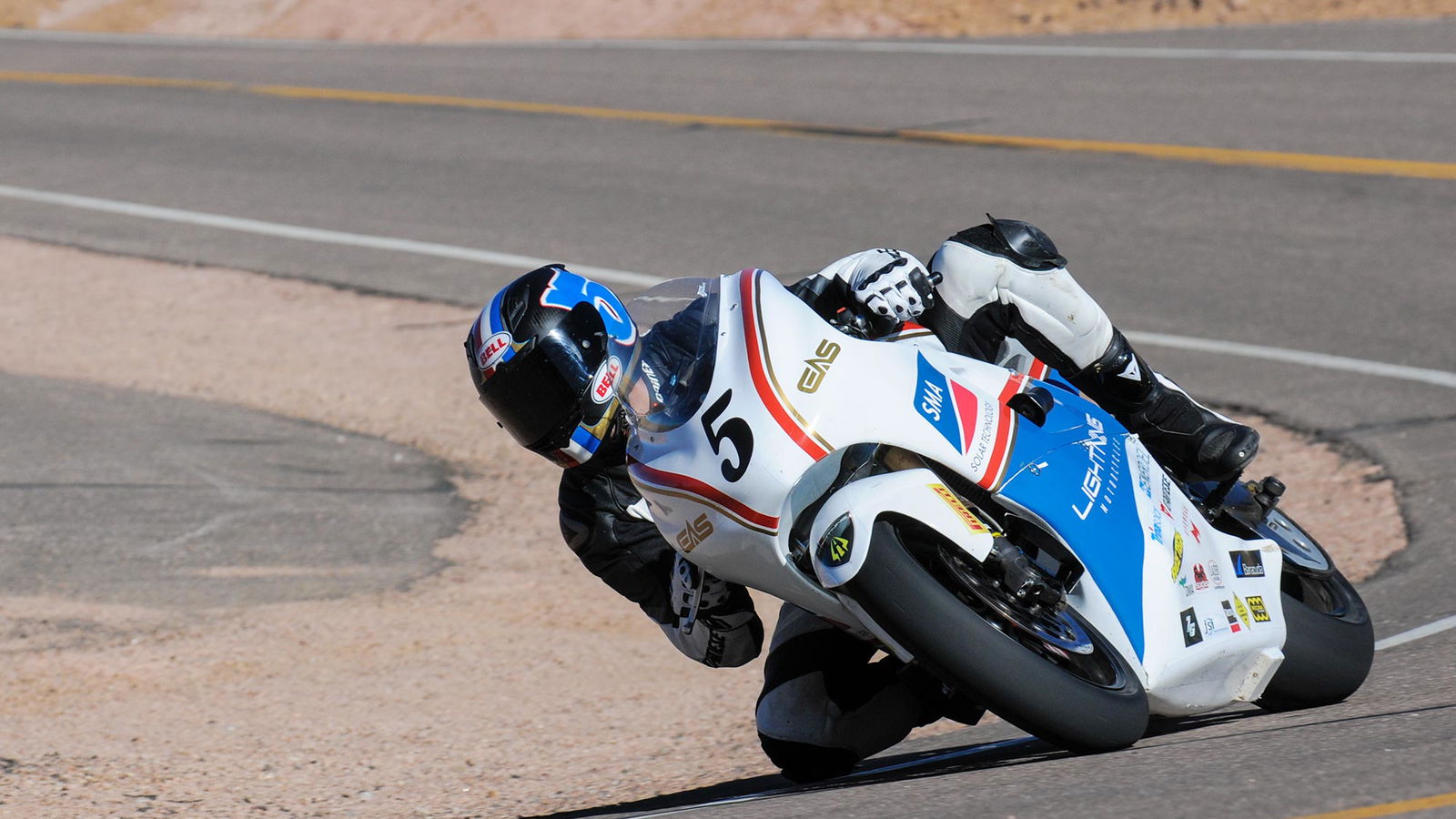 Electric bike wins Pikes Peak