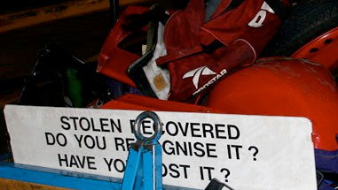 Biker forced to buy back stolen motorcycle