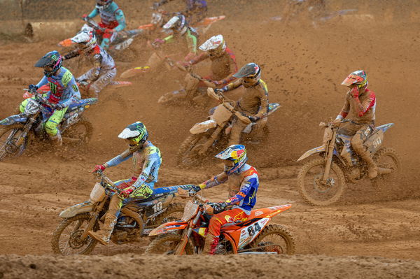 MXGP race start, 2024 MXGP of Portugal. - Ray Archer/KTM