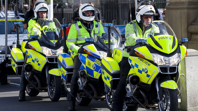 Hampshire Constabulary's mixed motorcycle message