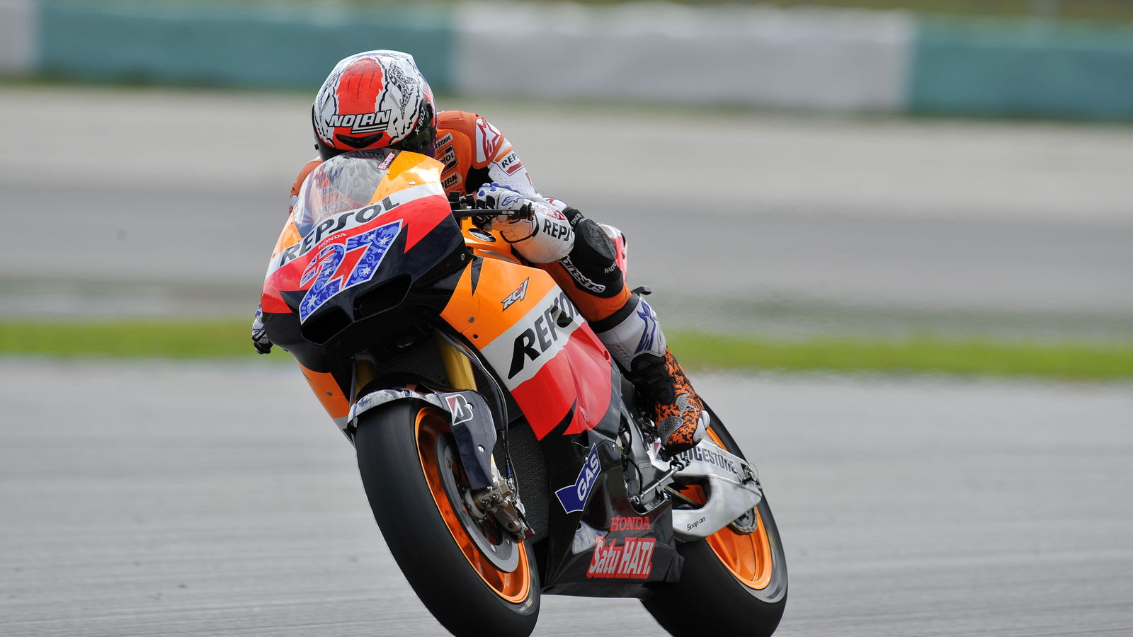 Video: Stoner at Motegi HRC test