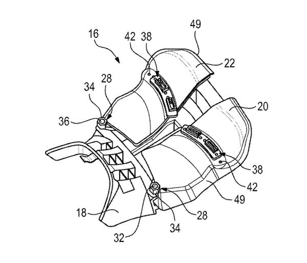 BMW adjustable seating patent