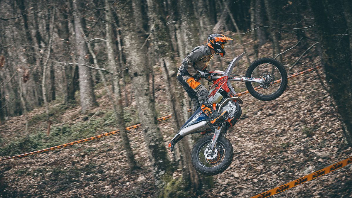 KTM EXC Six Days enduro.