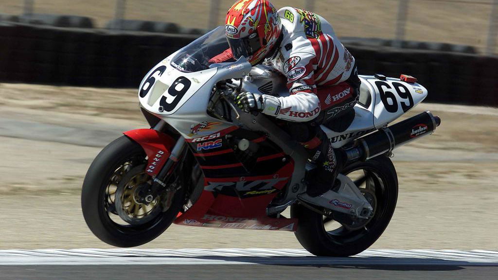 Nicky Hayden testing Ducati World Superbike
