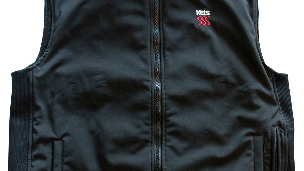 New: Keis heated body warmer