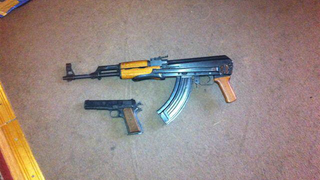 Outlaws targeted in police raids