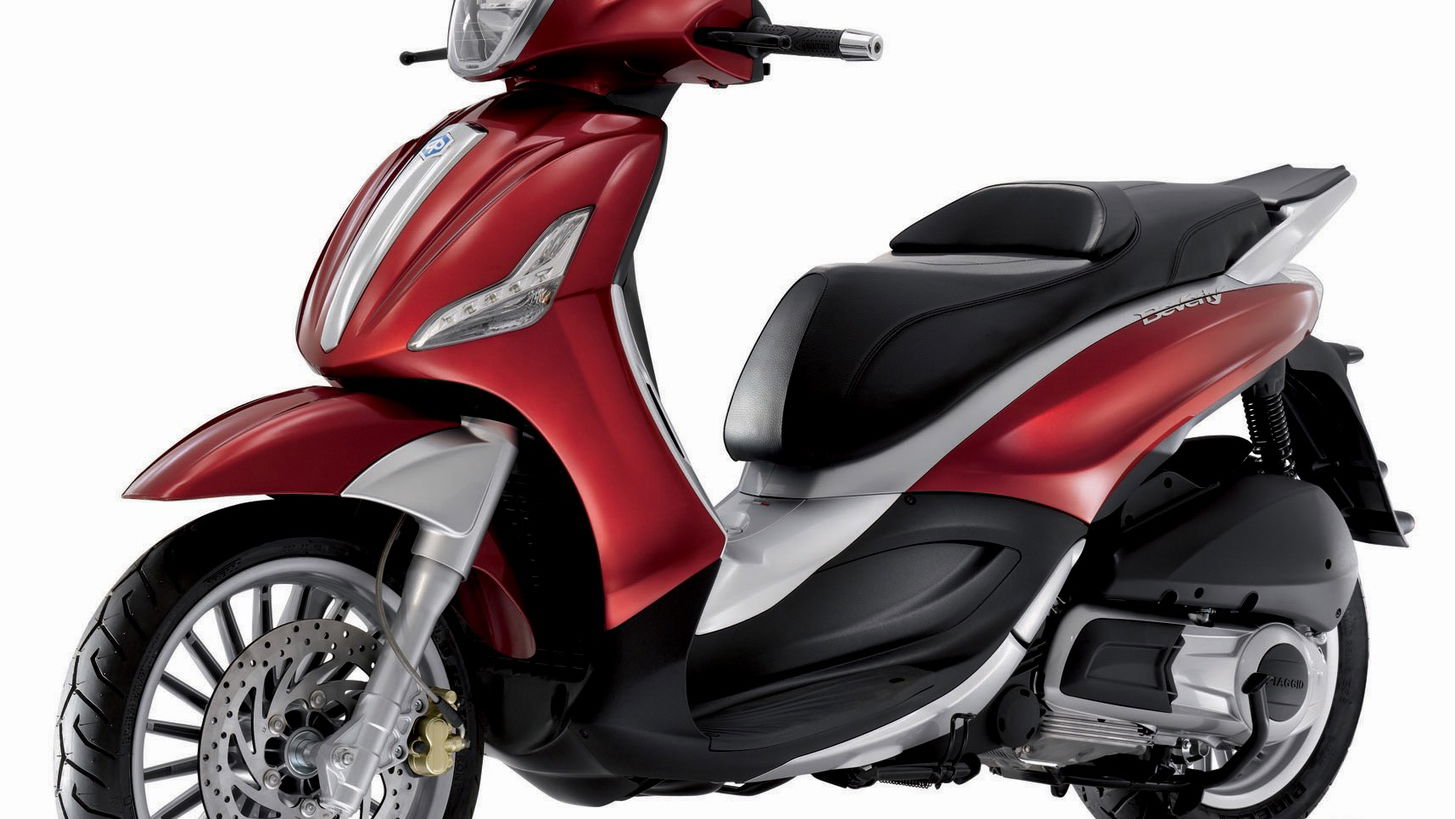 Electric water cooling for new Piaggio Beverly