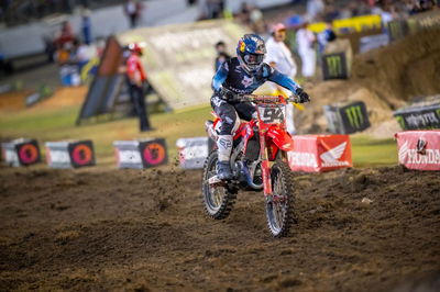 Ken Roczen, Daytona Supercross 2022. Credit: Honda Racing Corporation.