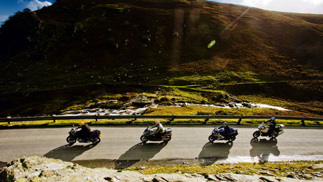 What is a sports tourer - Triumph Tiger, FZ1 Fazer, VFR800 and GSX-R1000 road test
