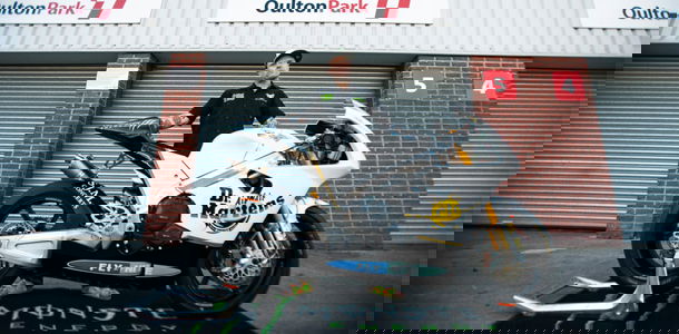 Sebastien Loeb shows motorcycle skills