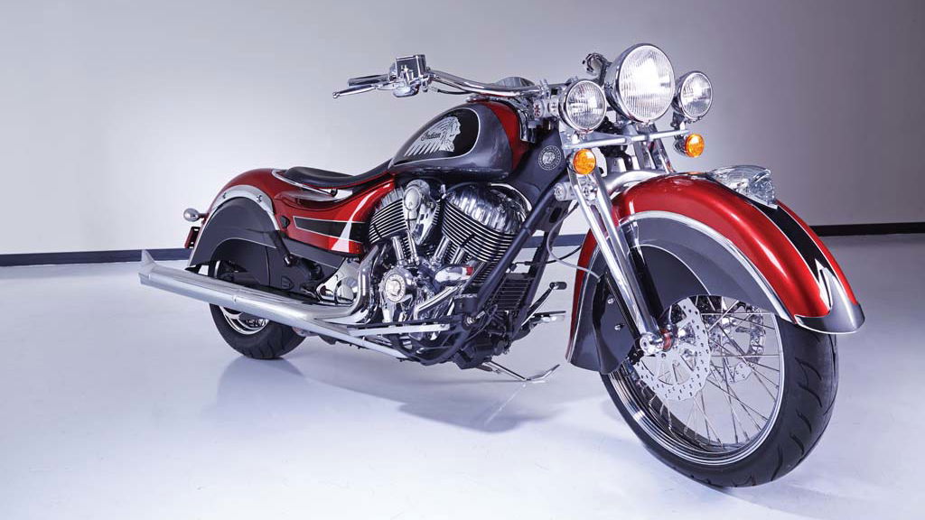Indian Big Chief Custom shown