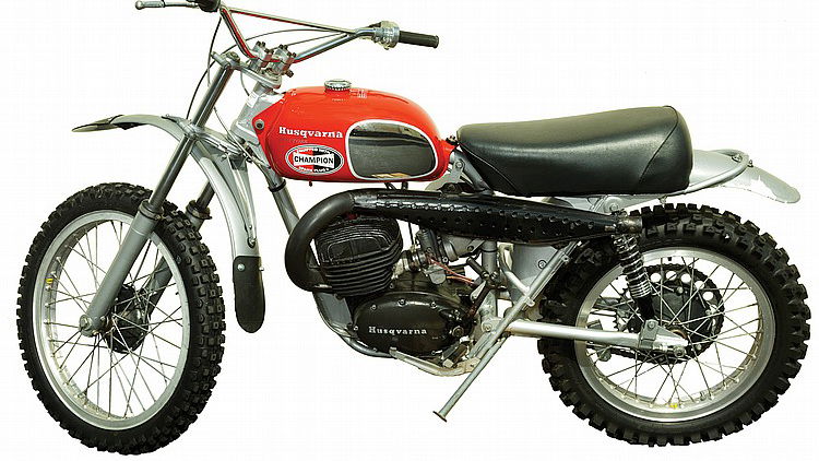 Steve McQueen’s 1971 Husqvarna at auction