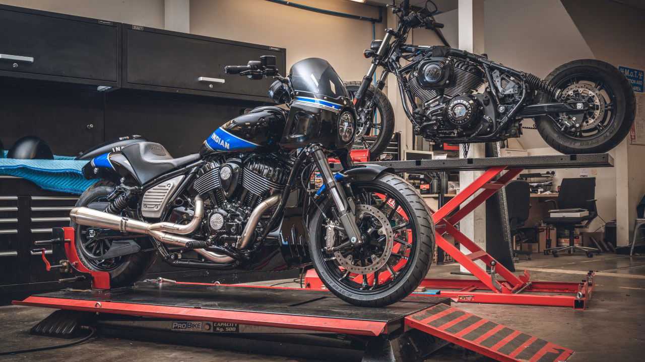 Custom Indian Sport Chief revealed - ‘Rage’ by Krazy Horse