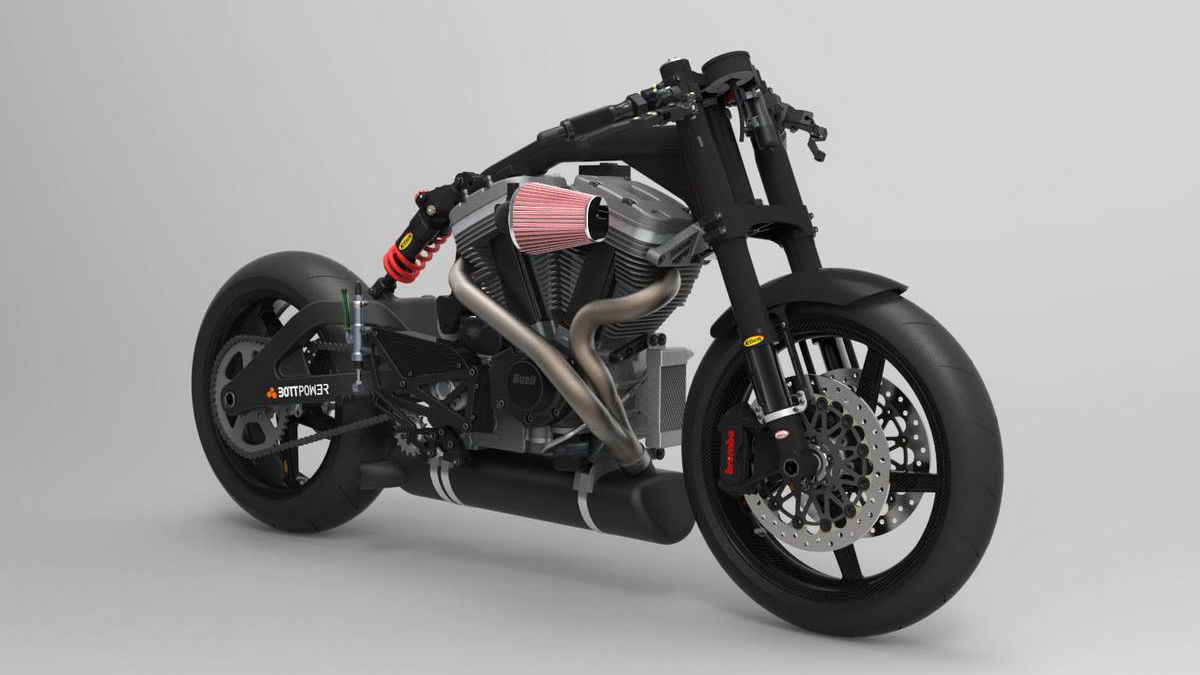 Spanish firm Bottpower's new cafe racer