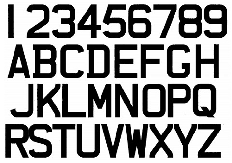 Motorcycle Number Plate Letters | Reviewmotors.co