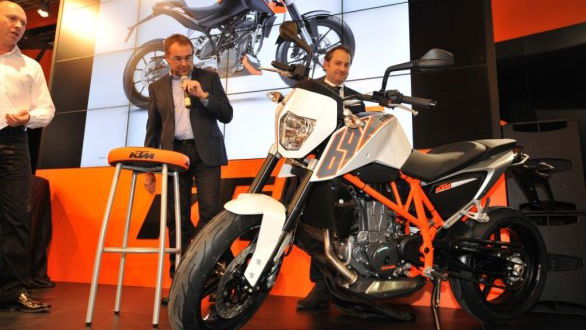 KTM: 500cc and 800cc twins in development