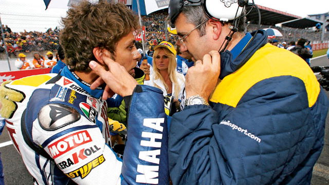 Melandri takes a pop at Rossi