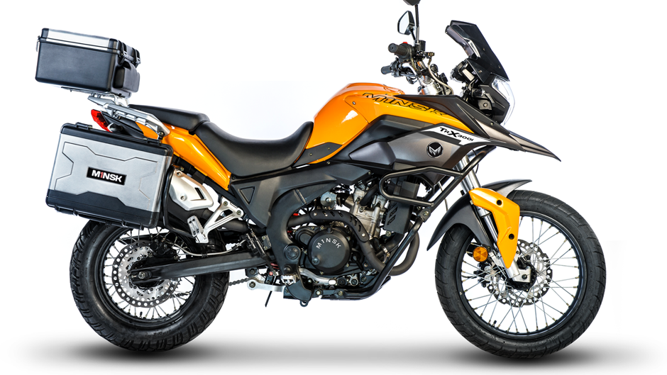 Zongshen RX3, the baby adventure motorcycle