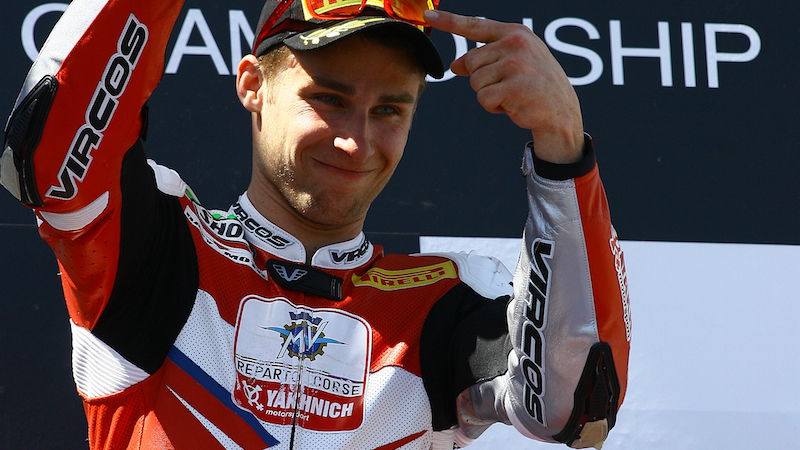 MV Agusta back on the podium after 38 years