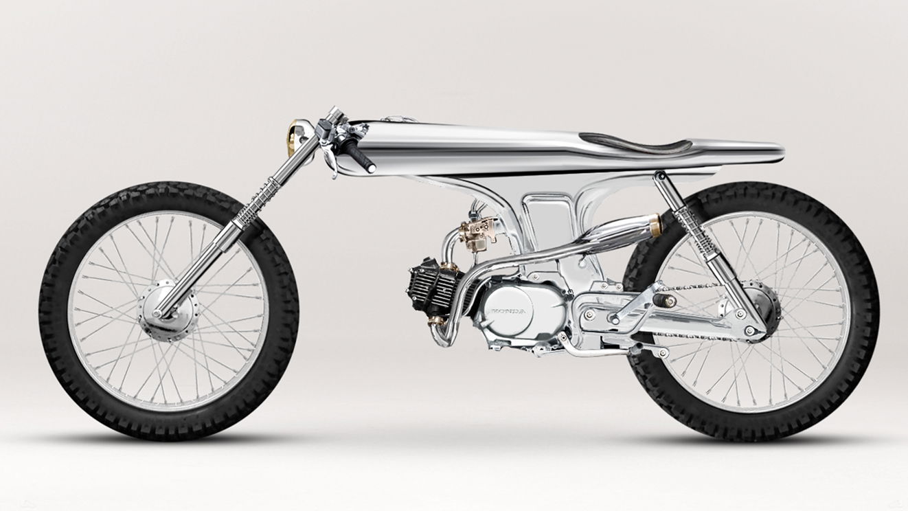 New: Honda SS50 inspired custom from China