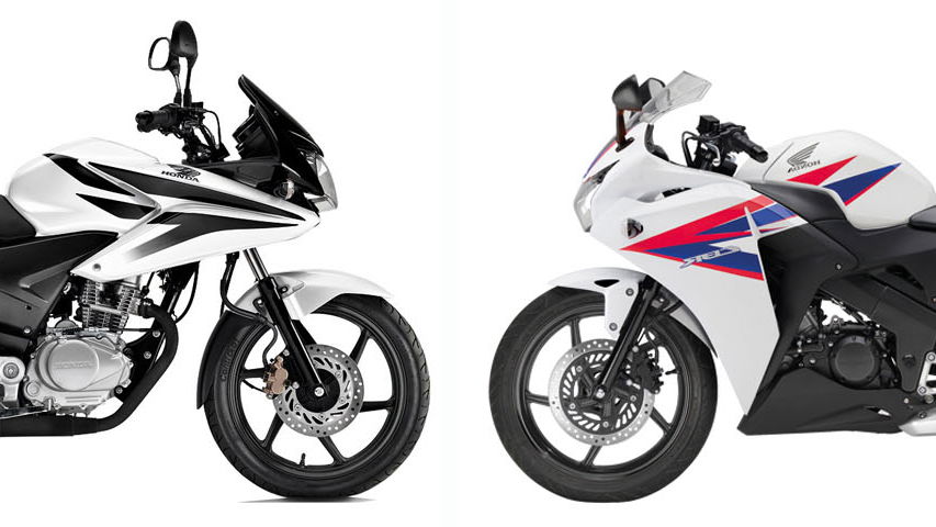 Versus: Honda CBF125 vs Honda CBR125