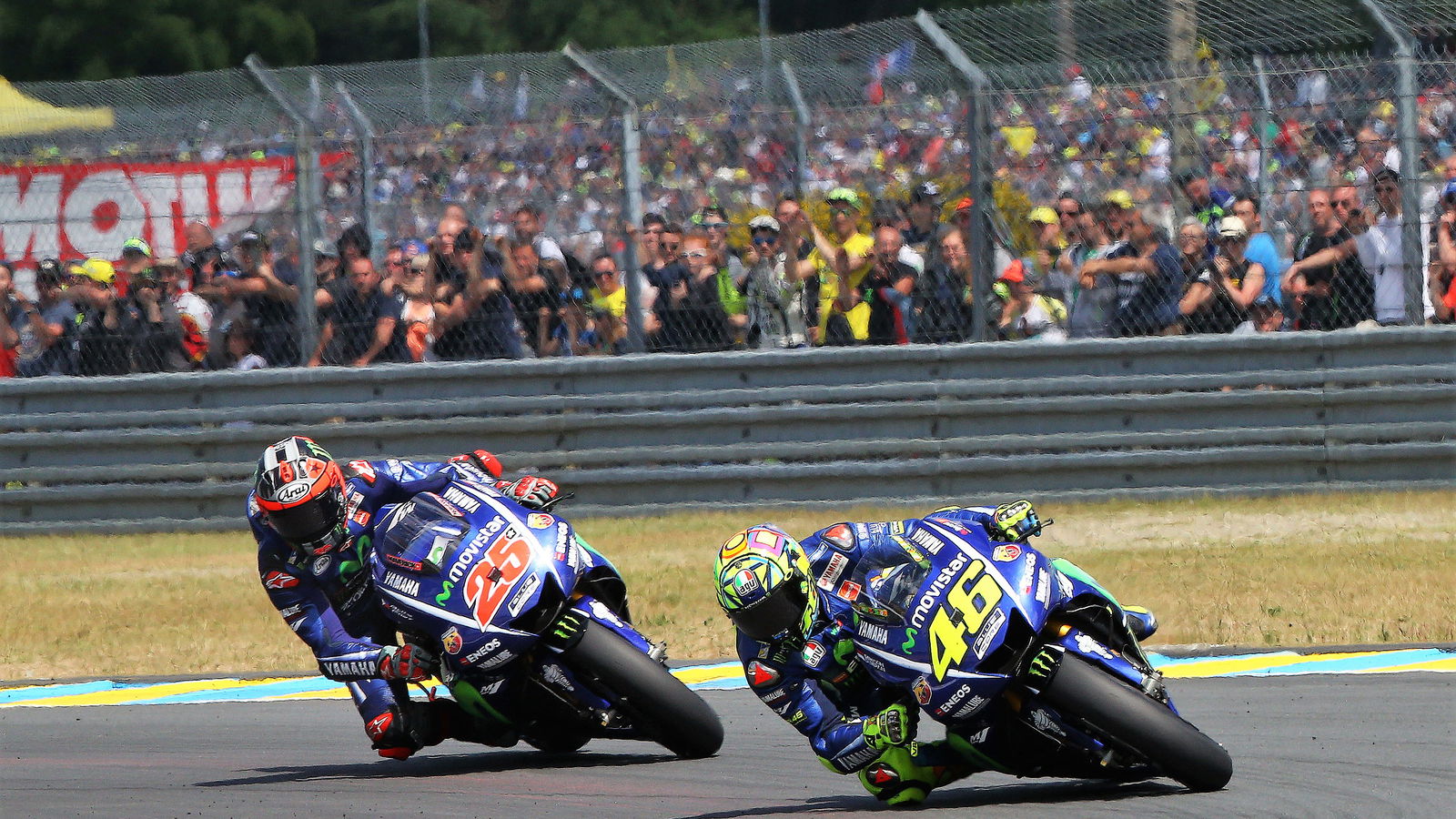 Rossi vs Vinales for third in championship