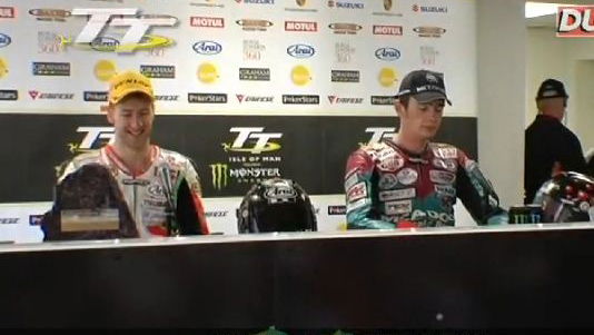 Hutchinson takes TT hat-trick
