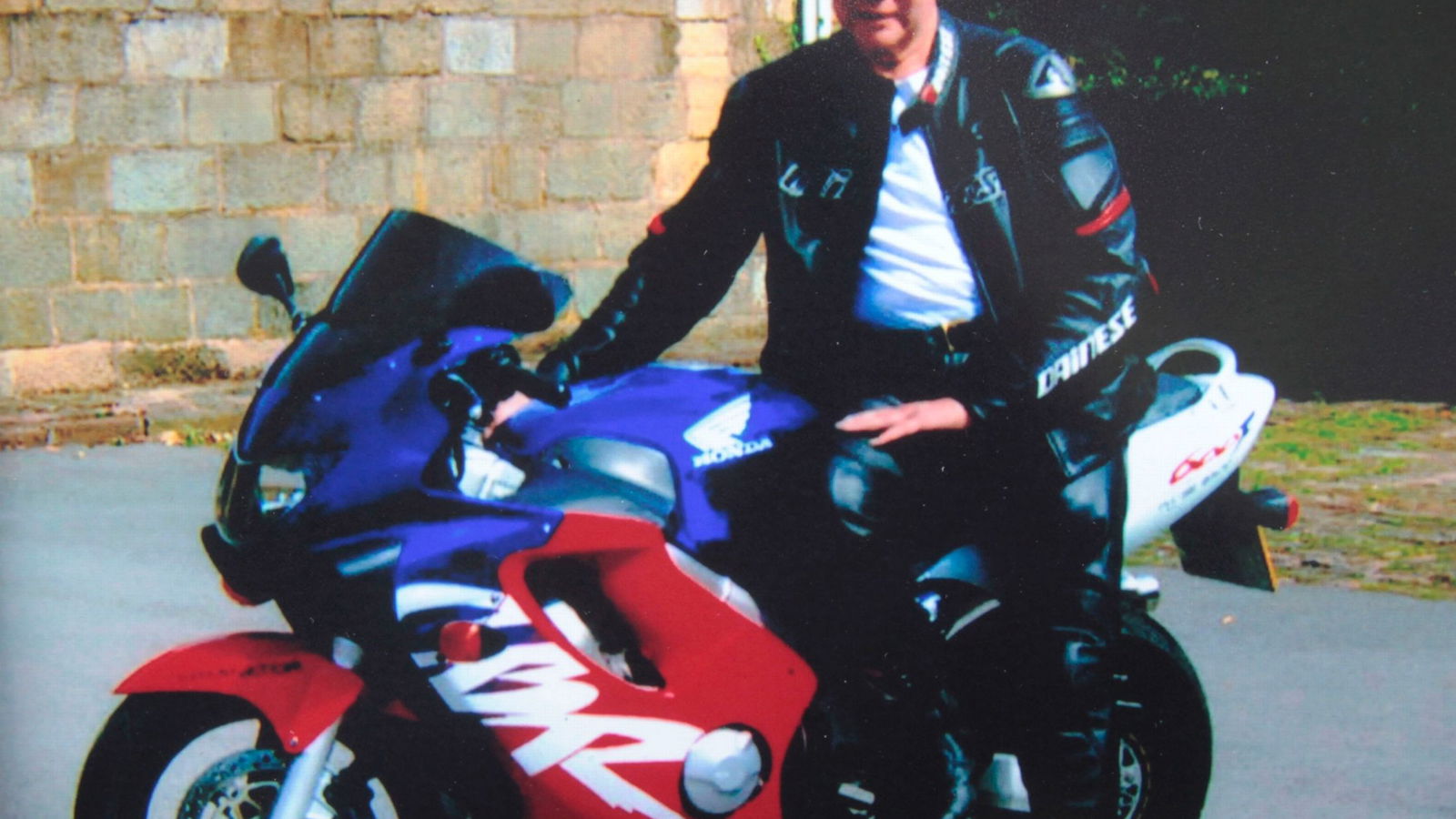 Biker makes final journey in Triumph Rocket III hearse