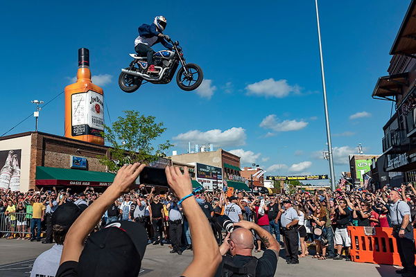 Here’s how not to hit a ramp on a bike!