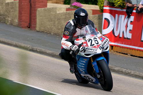 Guy Martin in major incident at Senior TT