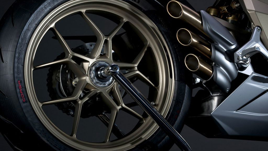 MV Agusta issues recall over faulty swingarm fixing