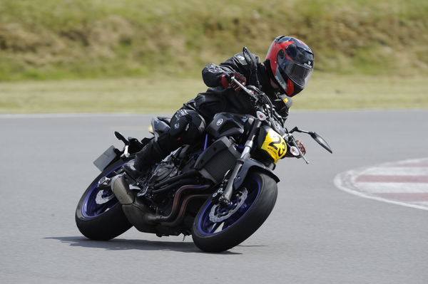 Yamaha MT-07 at the California Superbike School