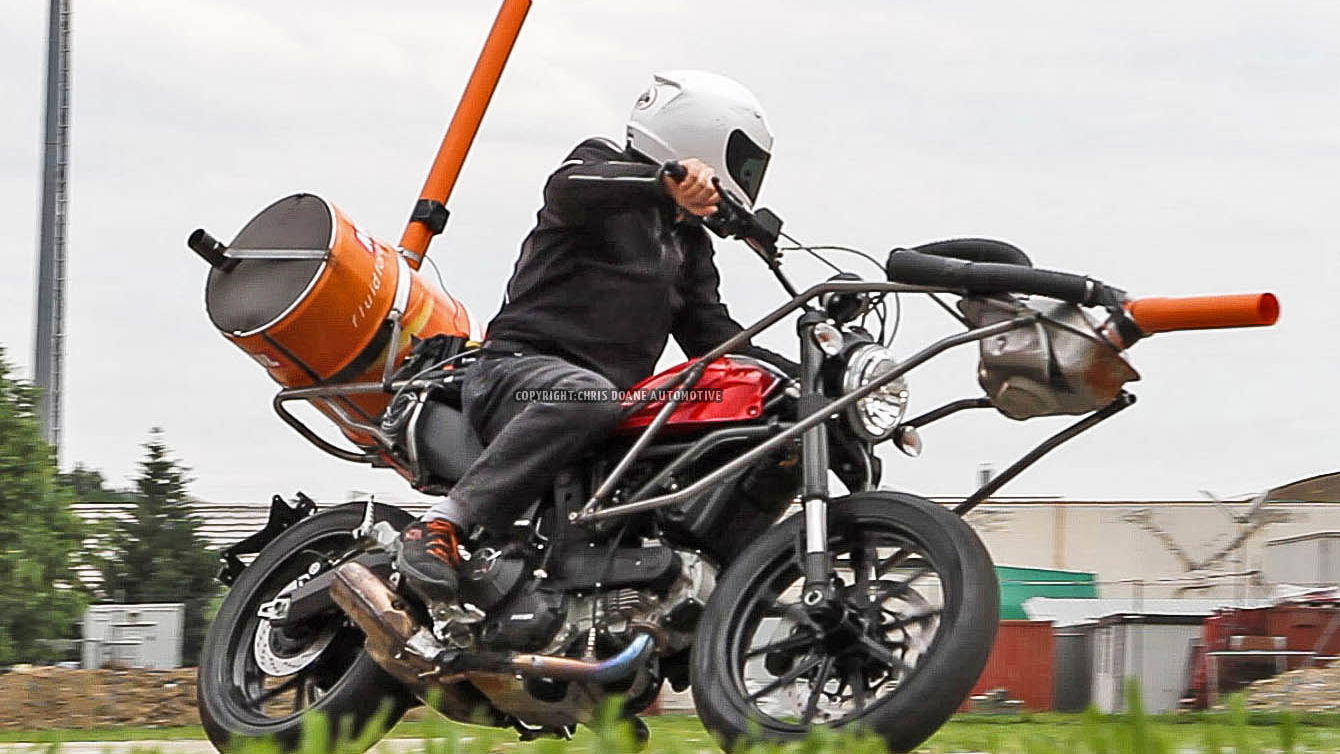 Spy shots: 2015 Ducati Scrambler