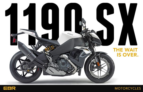 Erik Buell Racing 1190SX revealed