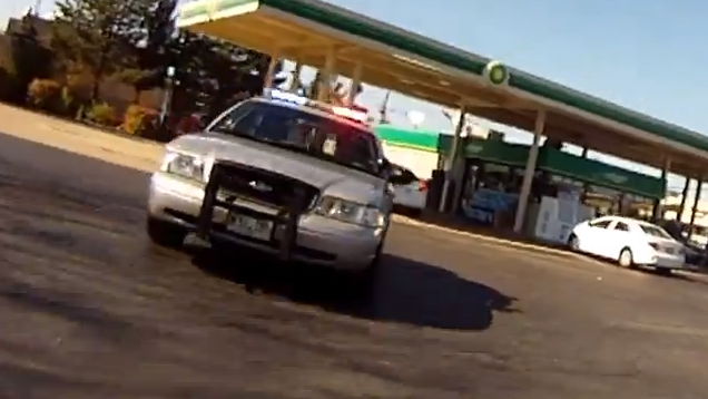 Speeding biker prosecuted by matching video footage with tracking ankle monitor