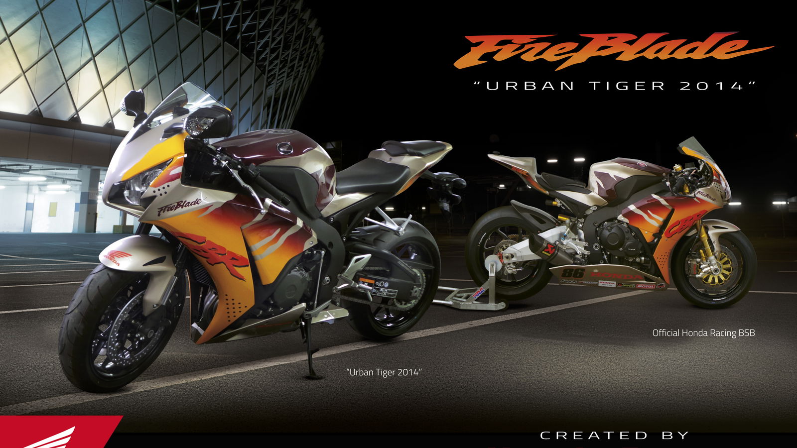 Honda relaunches the Urban Tiger Fireblade