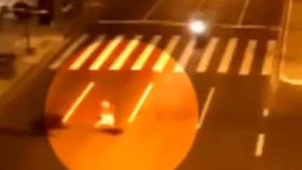 England fan hit by motorcycle in Brazil
