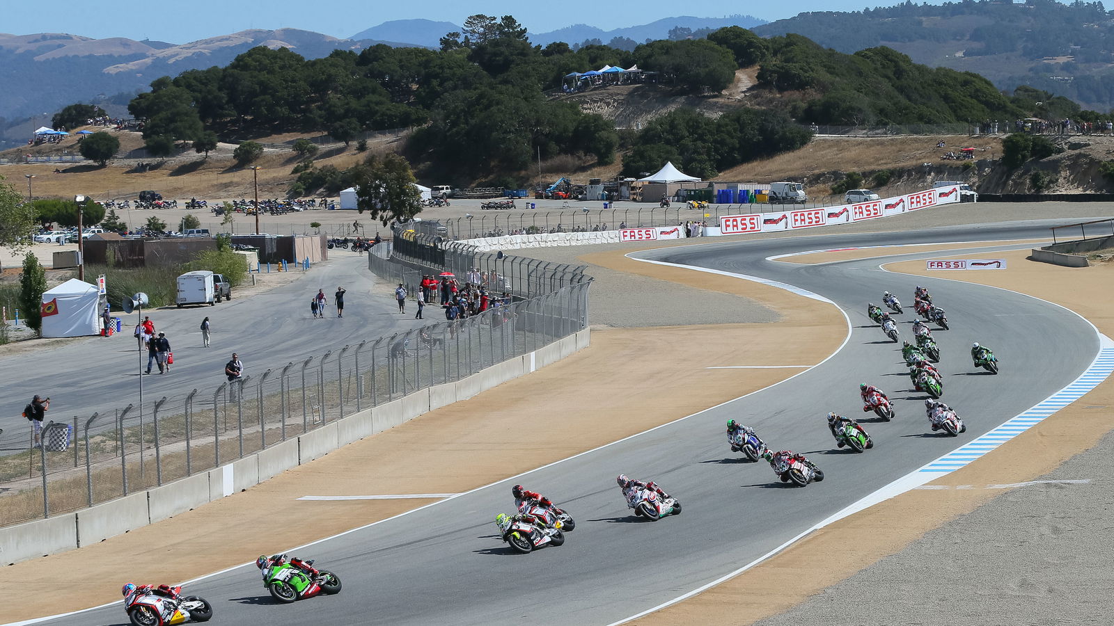 WSB 2014: Laguna Seca race 1 results