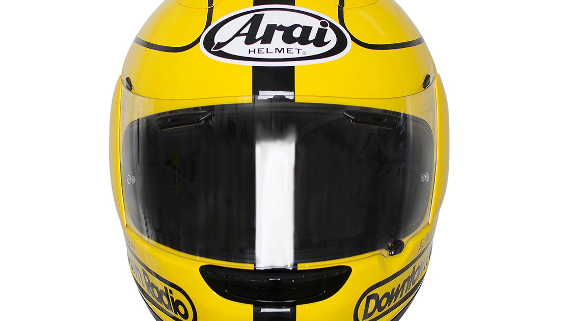Arai launches limited edition Joey Dunlop replica helmet