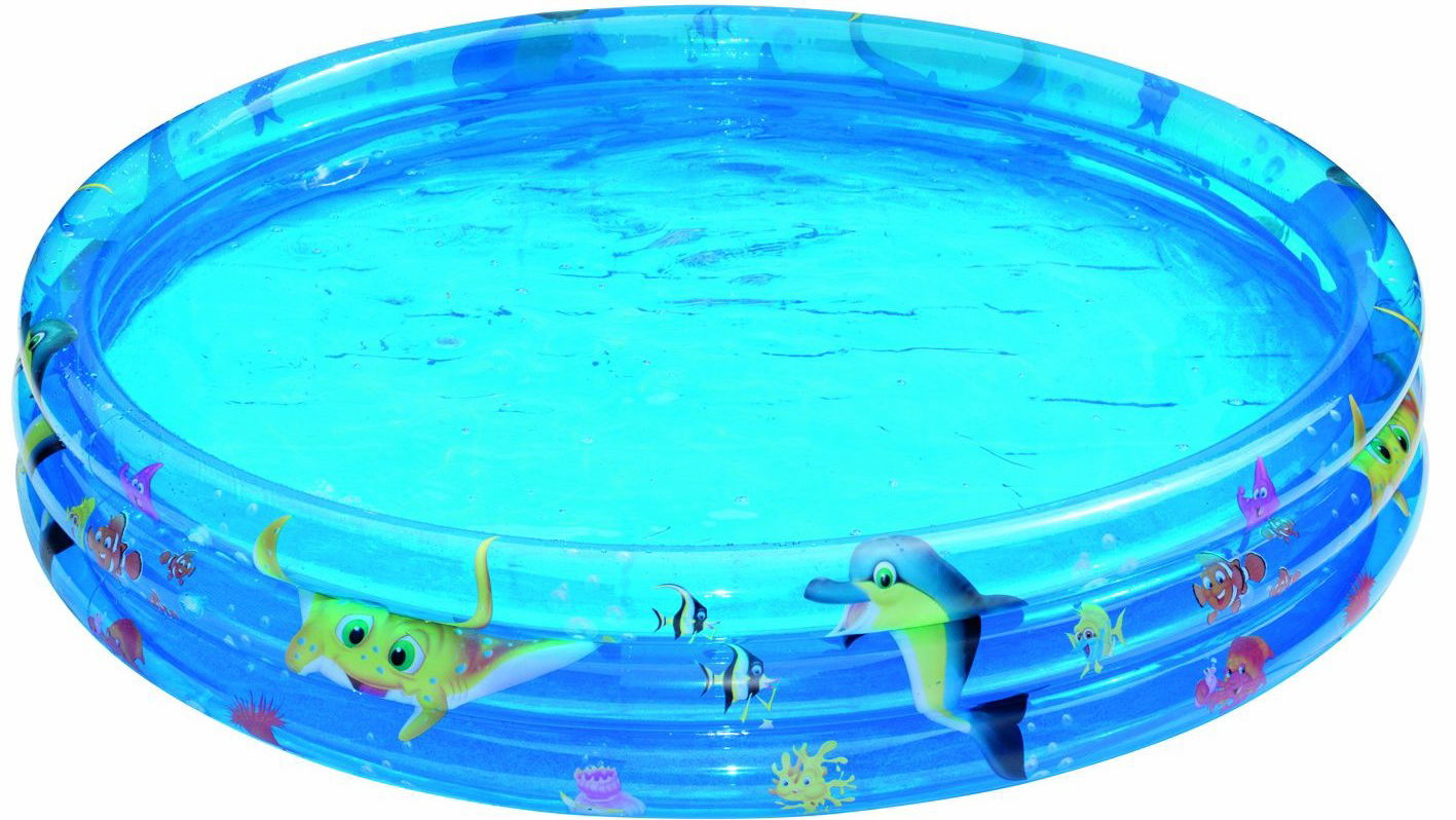Man hides his motorcycle under paddling pool after police chase