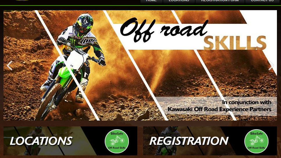 Kawasaki and BikeSafe launch off-road skills course