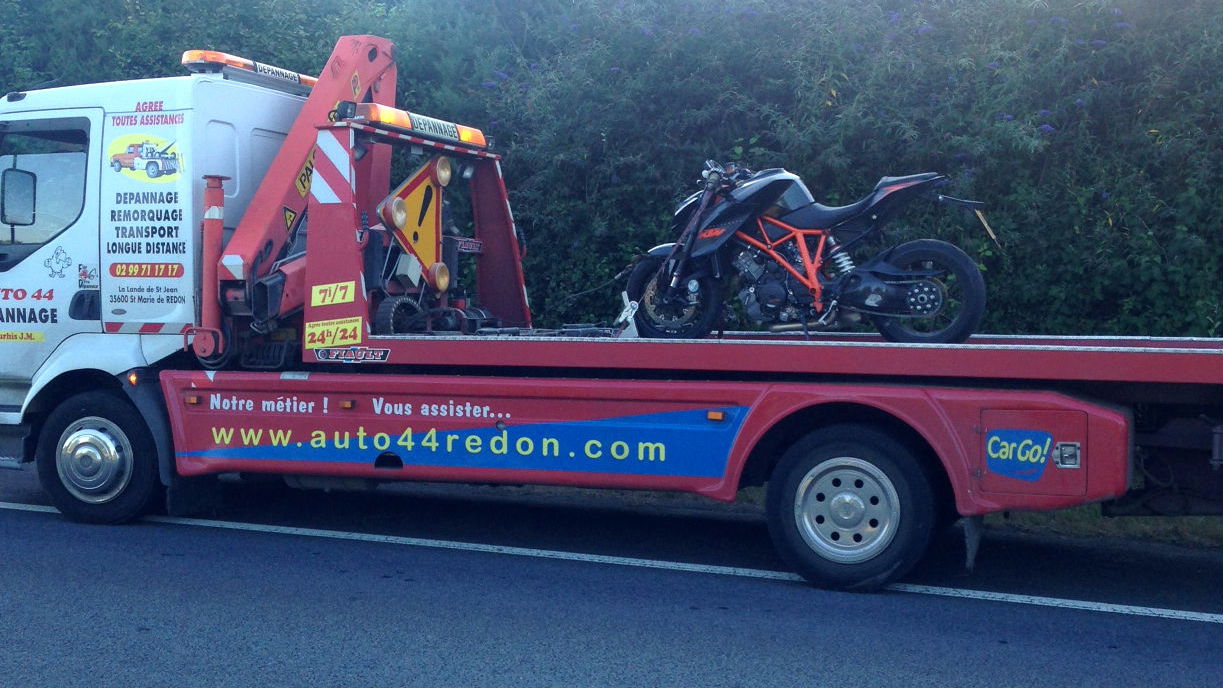 Road test: How I crashed a KTM 1290 Super Duke R