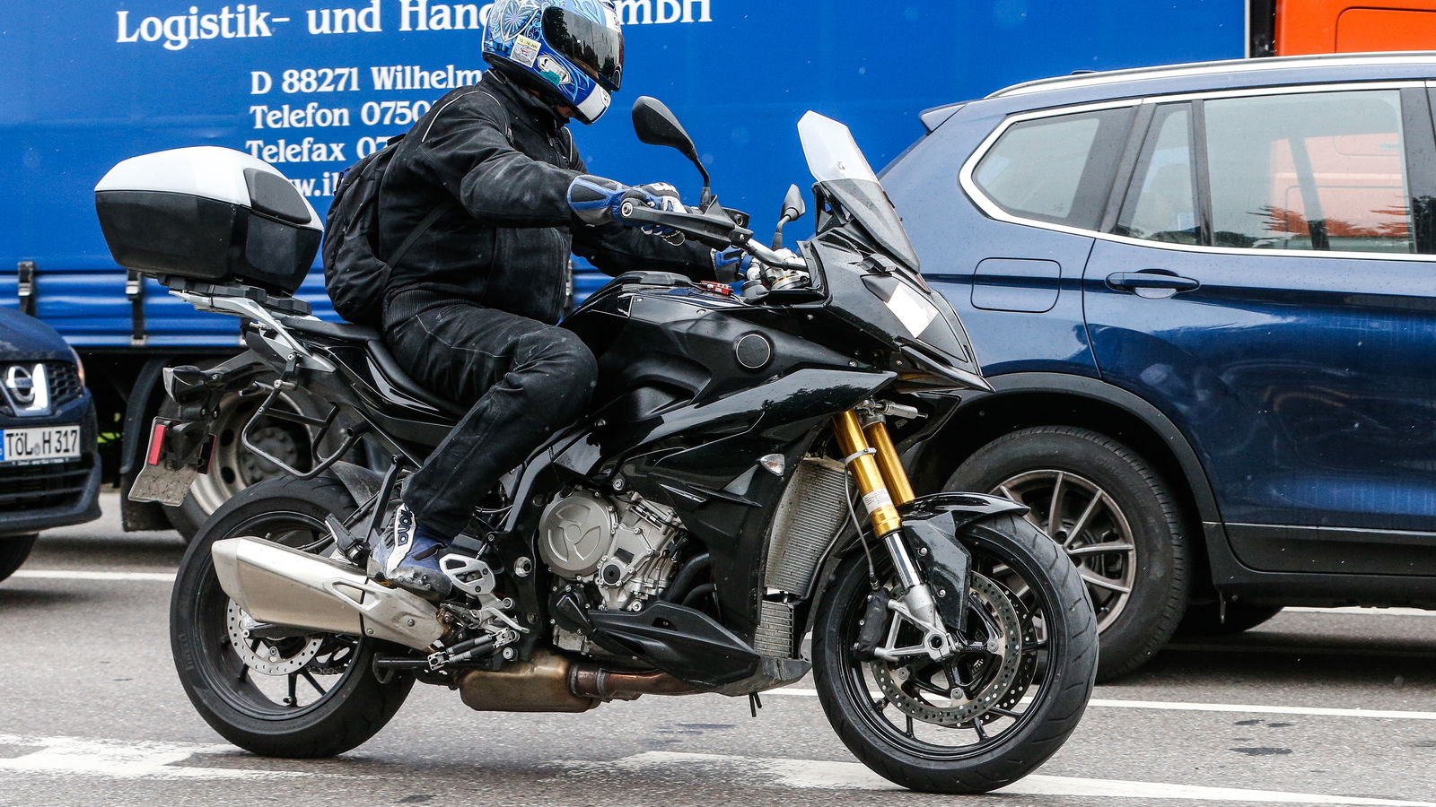 Clearest shot yet of BMW’s S1000-based tourer
