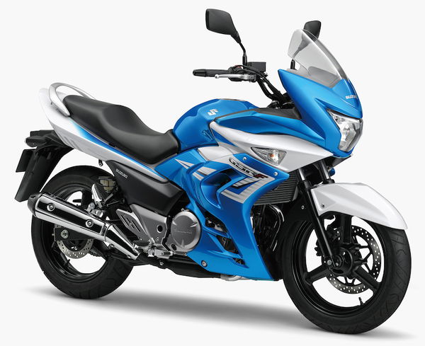 Suzuki reveals GSR250F