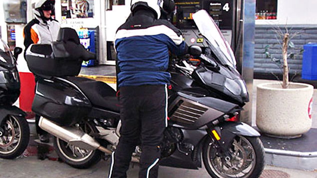 BMW K1600LT prototype spotted in USA