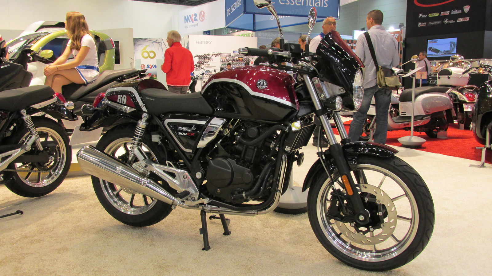 SYM launch Wolf 300 Classic and Café Racer