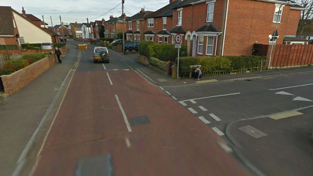 Police appeal after string found tied across road at neck height
