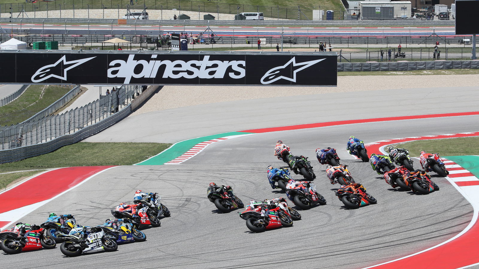 VIDEO: MotoGP action hots up at COTA
