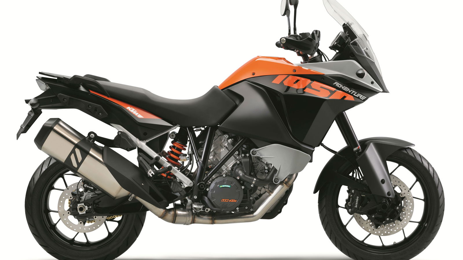 KTM 1050 Adventure shown at Eicma