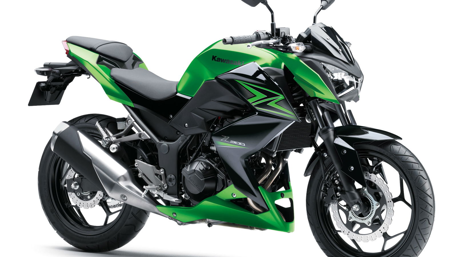 Kawasaki Z300 revealed at Eicma